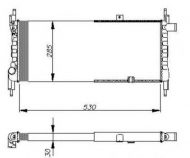 Теплообменник NRF 58711