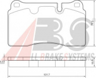 Комплект тормозных колодок A.B.S. 37712 OE