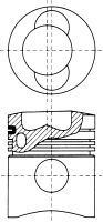 Поршень NÜRAL 87-174600-00