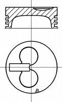 Поршень NÜRAL 87-295400-00