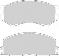 Комплект тормозных колодок NECTO FD6265A