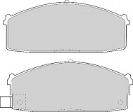 Комплект тормозных колодок NECTO FD6569A