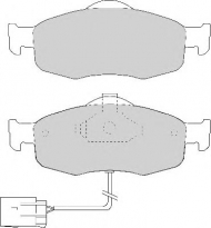 Комплект тормозных колодок NECTO FD6475A