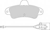 Комплект тормозных колодок NECTO FD6624A