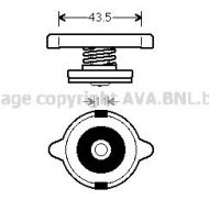 Запор AVA QUALITY COOLING 980014