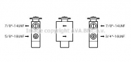 Клапан AVA QUALITY COOLING BW1093