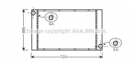 Теплообменник AVA QUALITY COOLING BW2287