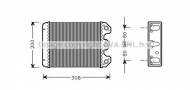 Теплообменник AVA QUALITY COOLING MS6102