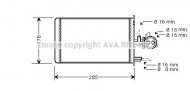 Теплообменник AVA QUALITY COOLING PEA6173
