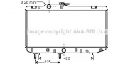 Теплообменник AVA QUALITY COOLING TO2151