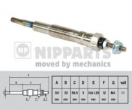 Свеча накаливания NIPPARTS J5718000