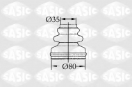 Комплект пыльника SASIC 2873813