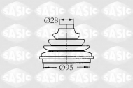 Комплект пыльника SASIC 2933003