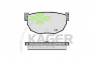 Комплект тормозных колодок KAGER 35-0270
