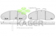Комплект тормозных колодок KAGER 35-0274