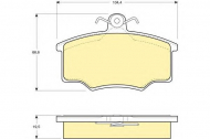 Комплект тормозных колодок GIRLING 6108631