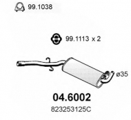 Амортизатор ASSO 04.6002