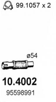 Трубка ASSO 10.4002