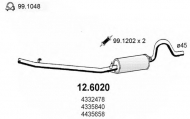 Амортизатор ASSO 12.6020