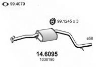 Амортизатор ASSO 14.6095