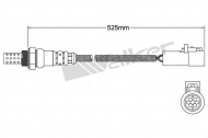Датчик WALKER PRODUCTS 250-24793
