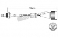 Датчик WALKER PRODUCTS 250-24613
