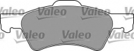 Комплект тормозных колодок VALEO 597412