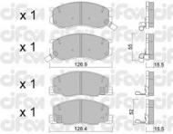 Комплект тормозных колодок CIFAM 822-456-0
