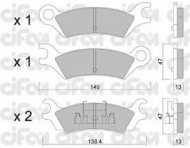 Комплект тормозных колодок CIFAM 822-470-0