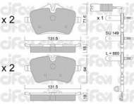 Комплект тормозных колодок CIFAM 822-768-0K