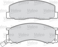 Комплект тормозных колодок VALEO 598496