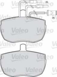 Комплект тормозных колодок VALEO 598129