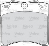 Комплект тормозных колодок VALEO 598048