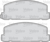 Комплект тормозных колодок VALEO 598615