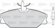 Комплект тормозных колодок VALEO 598061