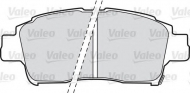 Комплект тормозных колодок VALEO 598576