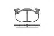 Комплект тормозных колодок WOKING P0443.60