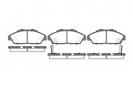 Комплект тормозных колодок WOKING P2413.02