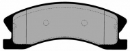 Комплект тормозных колодок Brake ENGINEERING PA1653