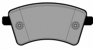 Комплект тормозных колодок Brake ENGINEERING PA1797
