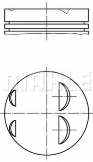 Поршень PERFECT CIRCLE 56 03598 0