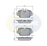 Комплект тормозных колодок COMLINE CBP01710