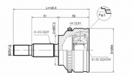 Шарнирный комплект STATIM C.350