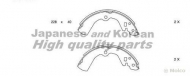 Комлект тормозных накладок ASHUKI N011-56