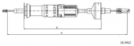 Трос CABOR 10.3412
