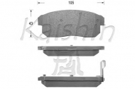 Комплект тормозных колодок KAISHIN D1239