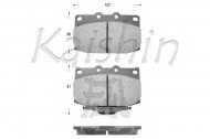 Комплект тормозных колодок KAISHIN D3077