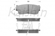 Комплект тормозных колодок KAISHIN D9010