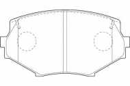 Комплект тормозных колодок WAGNER WBP23354A
