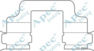 Комплектующие APEC braking KIT1056